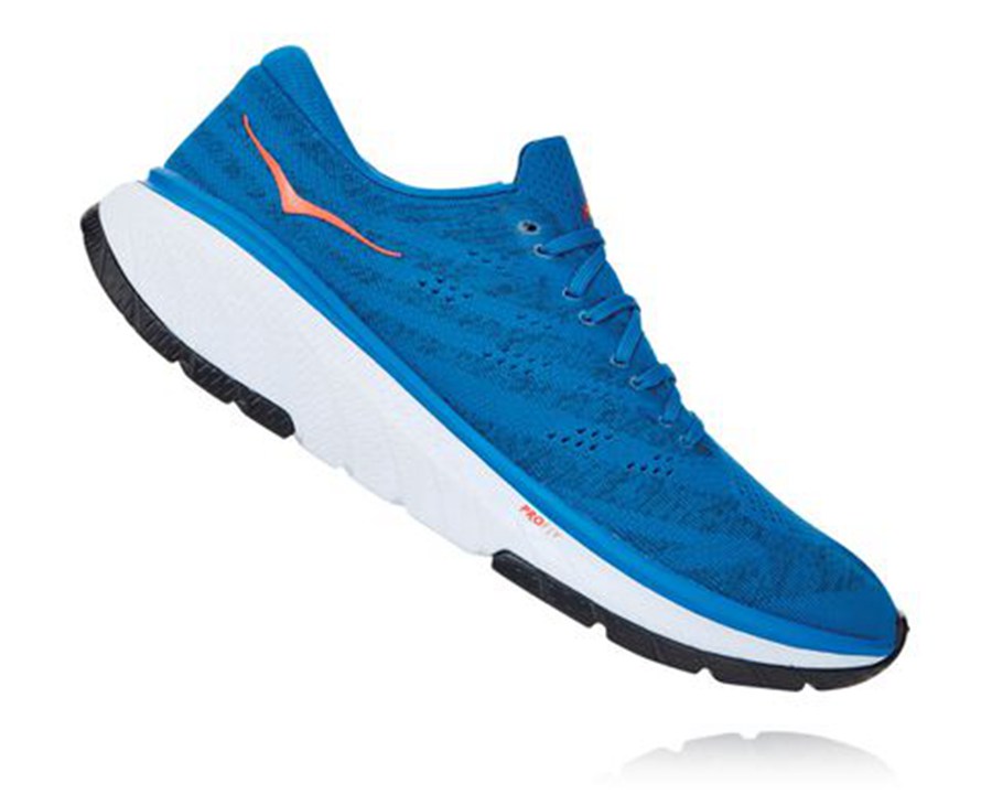 Hoka One One Running Shoes Mens Blue - Cavu 3 - 60431PMUZ